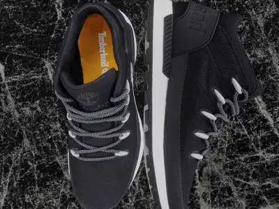 Timberland 3D Shoes - Black Low-poly 3D model