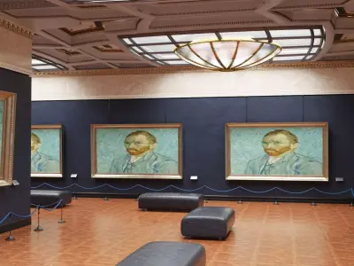 Louvre Museum - Corridor 3D model