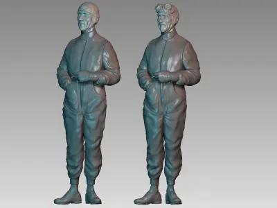 Car Driver Tazio Nuvolari 3D print model