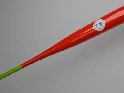 Baseball Bats 3D 3D model