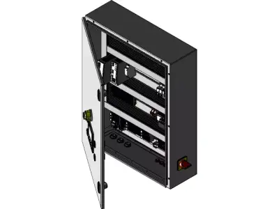 Electrical box 3D model