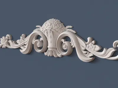 Decorative Onlay 3D model 3