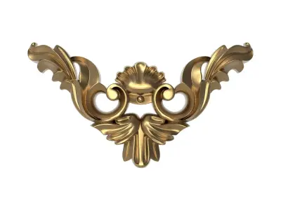 decorative pattern ready for 3D printing 3D model 11
