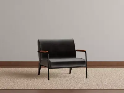 Jeanne Lounge Chair 3D model