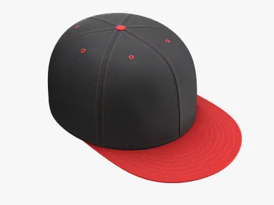 Baseball Cap PBR Low-poly 3D model