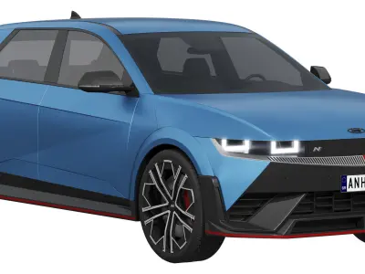 Hyundai Ioniq 5 N 3D model