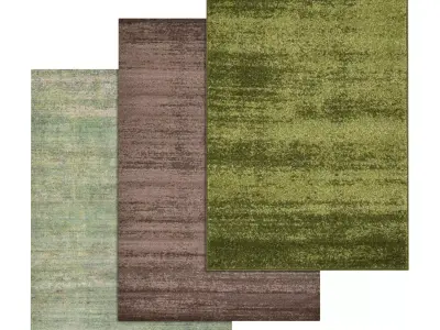 Rug Set 1821 3D model