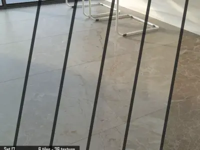 TUREX INTERNATIONAL Marble Tiles Set 3D model