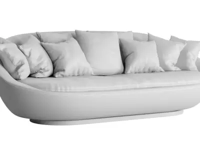 Demi Cushion Sofa 3D model