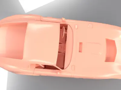 AC Cobra Daytona Printable 3D print model