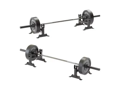 Deadlift Station 3D model