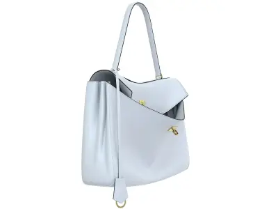 Balenciaga Rodeo Bag White Low-poly 3D model