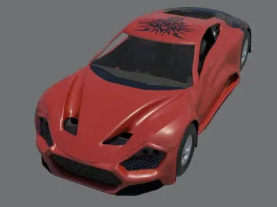 Zenvo TS1  3D model