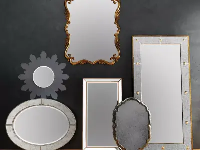HORCHOW Mirrors Set 01 3D model