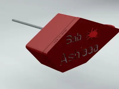 palm box  enclosed  3D print model