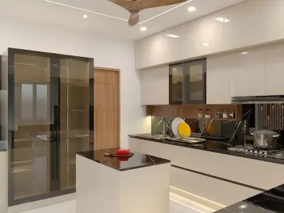 Kitchen Design - 2  3D model