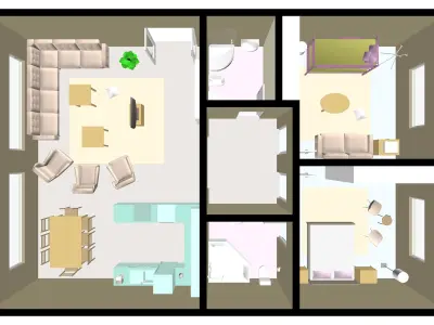 Home design 3D model purchase