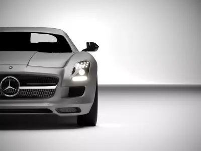 Mercedes benz amg sls 3D model