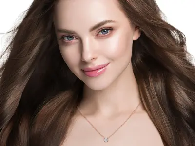 Women pendant model 3D print model