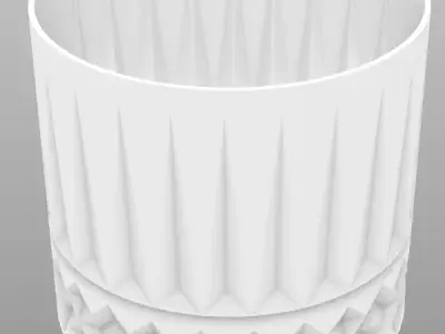 candle holder - 02 3D print model Free 3D print model