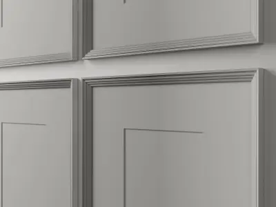 RH 18TH C GERMAN HAND-COLORED CORAL PRINTS COLLECTION 3D model