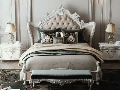 bedroom luxury 3D model purchase
