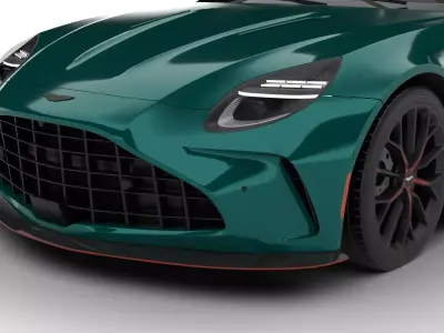 Aston Martin Vantage S 2026 3d model 3D model