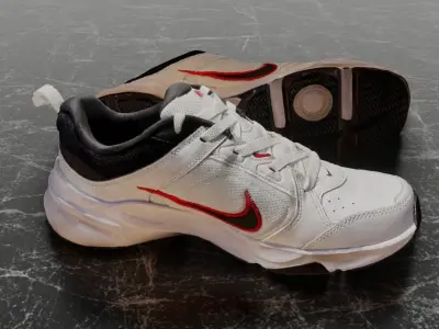 NIKE 3D SHOES Low-poly 3D model