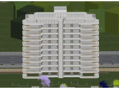 Modern Residence 3D model