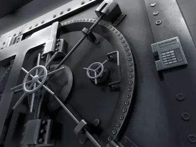 VAULT DOOR  PBR  3D model