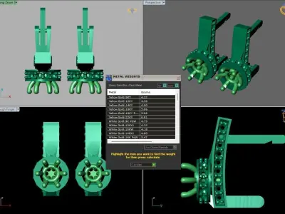 Earring STL Ready For Print 3D print model purchase