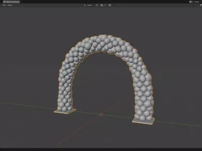 Balloon Arch 04 3D model