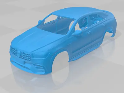 Mercedes Benz GLE63S AMG Coupe 2024 - Body Car STL Model 3D print model