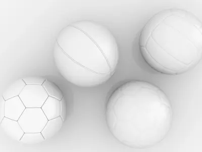 Balls Pack 3D model