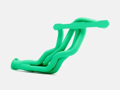 Mopar 440 Long Tube Headers 3D print model