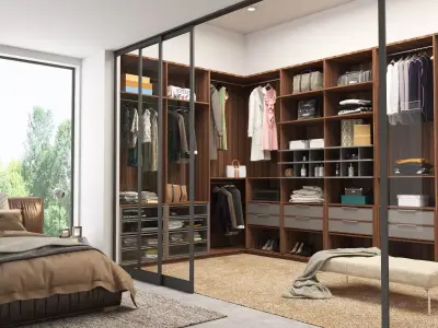 Walk In Wardrobe 3D model