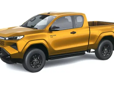 Toyota HiLux Xtra Cab 2026 3D model