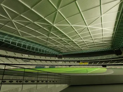 Marvel Stadium Melbourne Low-poly 3D model