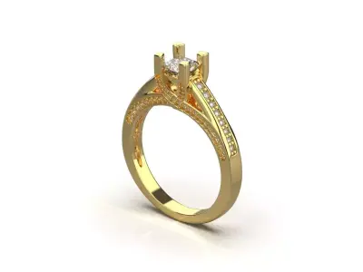 ring code 211 3D print model