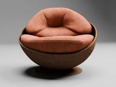 Modern Luxury Sofa 3D Model 3D model