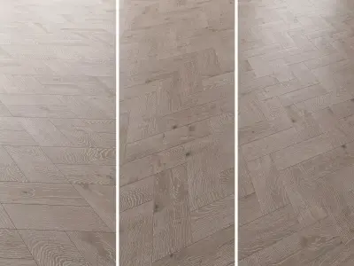 Parquet Oak Nordic NEW WWL set 5 3D model