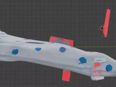 Subaru Suspension Control Arm Transverse Link 20202AG182 3D model