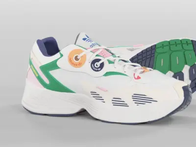 adidas Originals Womens ASTIR Sneaker Low-poly 3D model