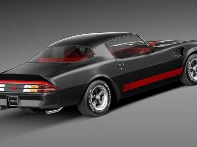 Chevrolet Camaro Z28 1980 3D model