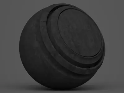 Sci-Fi Polymer Smart Materials Free 3D model