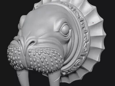 walrus 3D print model