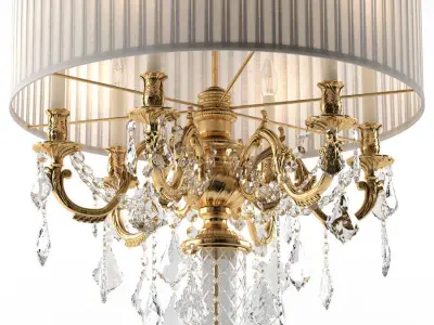 Floor lamp Zanaboni classic 3D model