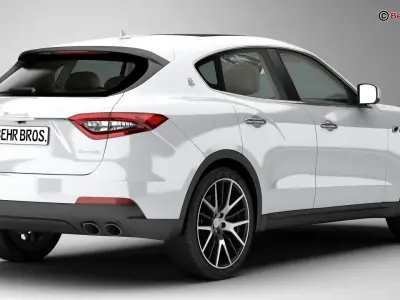 Maserati Levante 2017 3D model