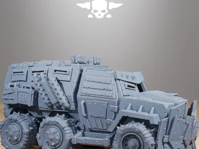 Orkaz Party Wagon 3D print model