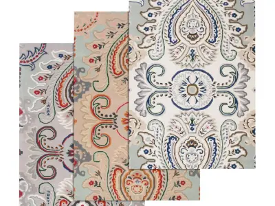 Rug Set 2268 3D model